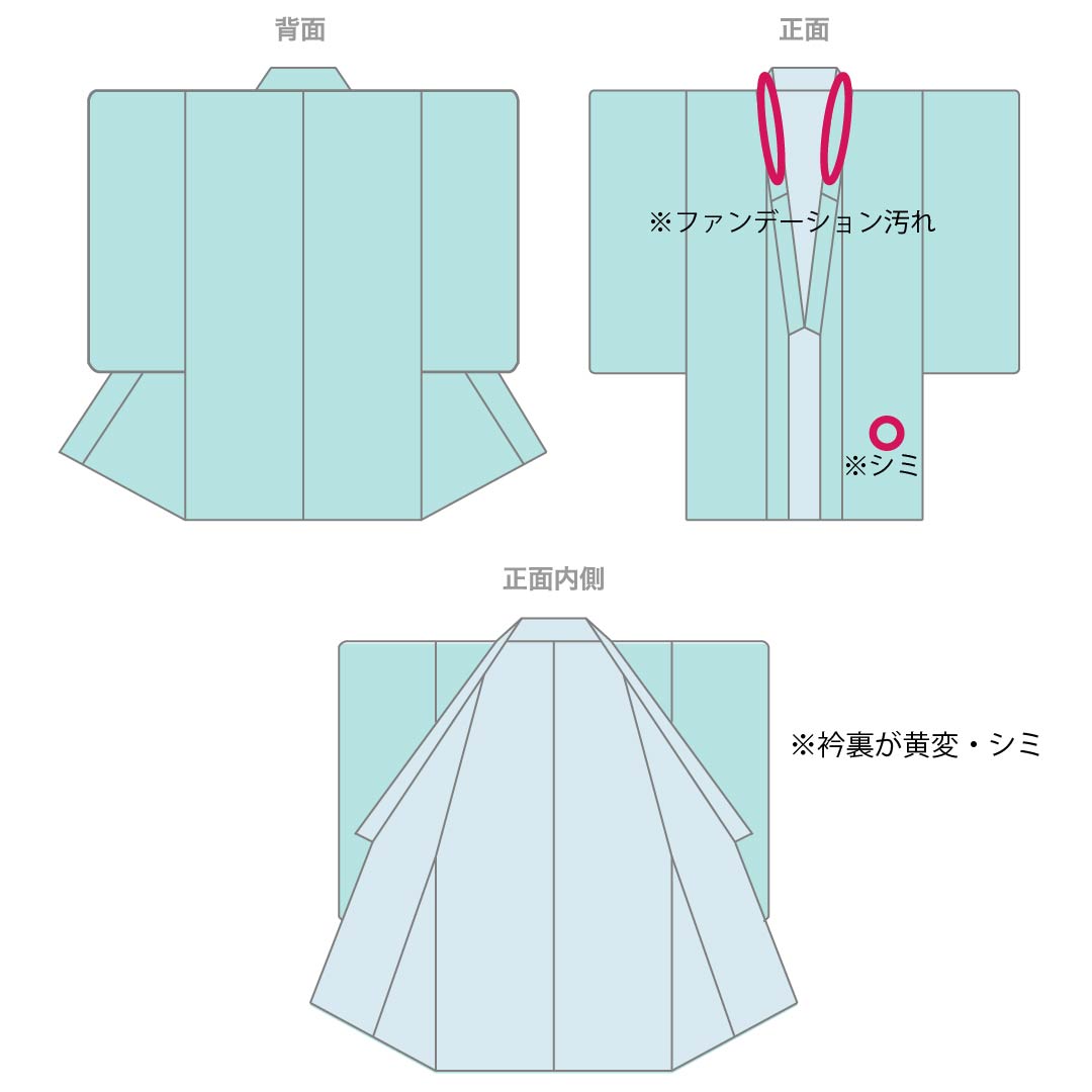 色無地 正絹 Bランク 身丈142cm 裄丈60cm 錆色(さびいろ) 波紋 単衣 茶系 1114002794114
