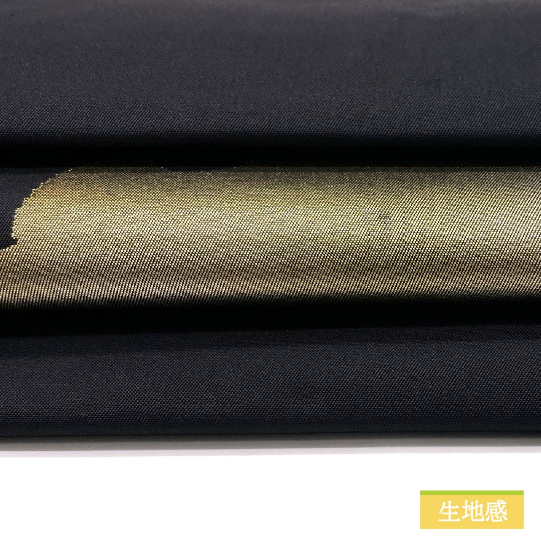 名古屋帯 正絹 引箔 松 雪輪 帯丈362cm Sランク ポイント柄 セミフォーマル 黒系 1124006922310 名古屋仕立て