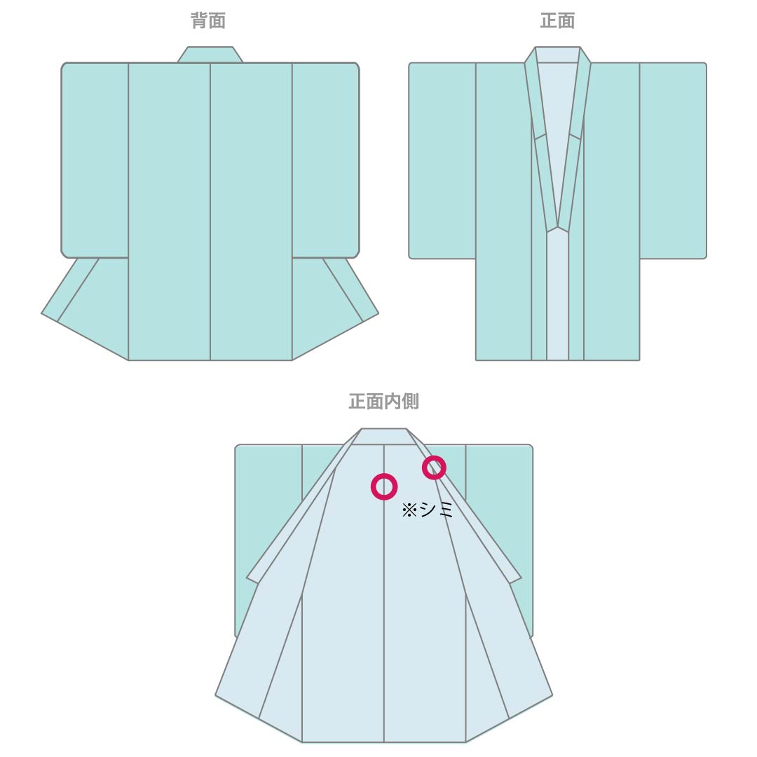 小紋 ポリエステル Aランク 身丈162cm 裄丈66cm 単衣 洗える着物 壁画模様 マルチカラー 1115008103428