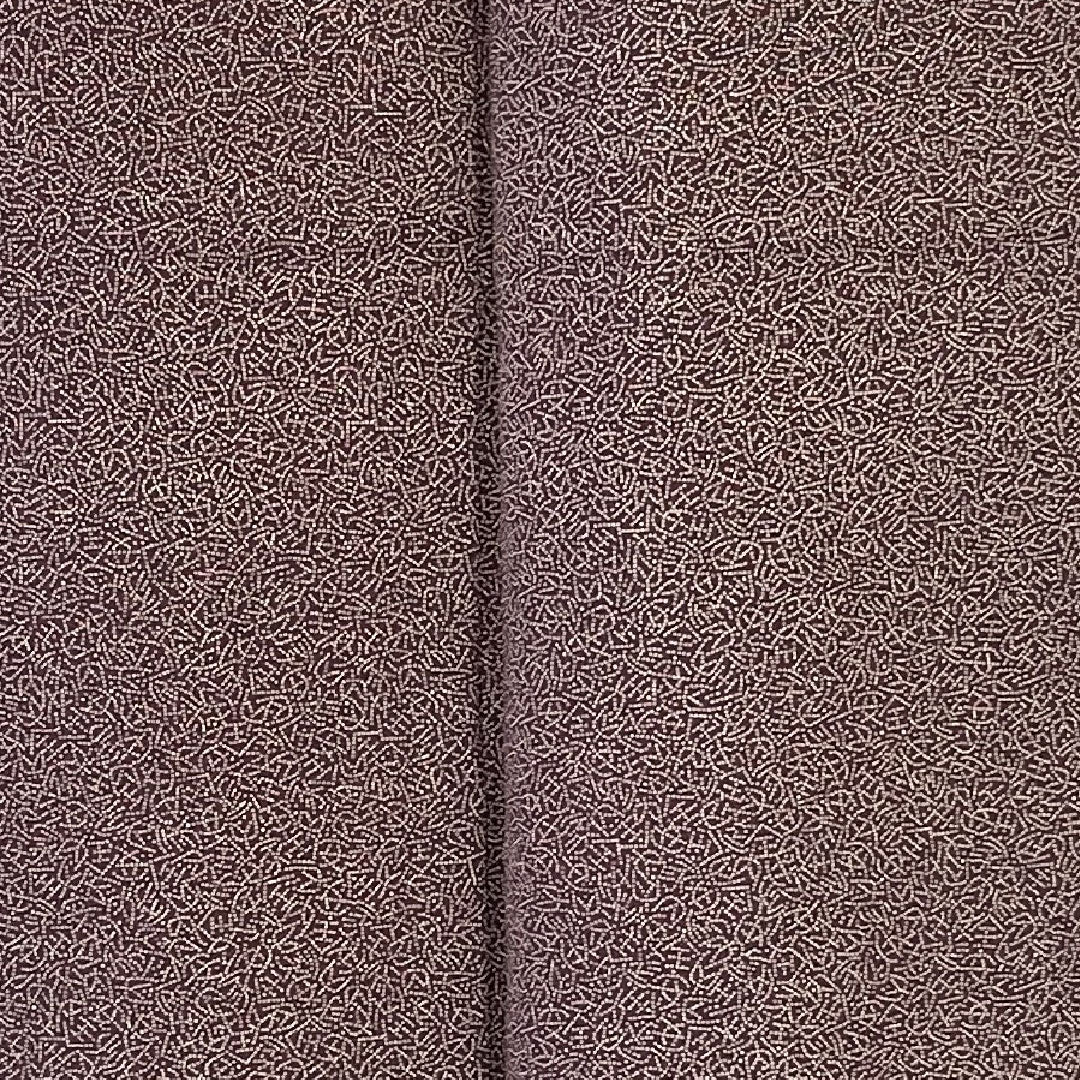 小紋 身丈151.5cm 裄丈62cm 袷 江戸小紋 正絹 Aランク 紫系 1115000123220