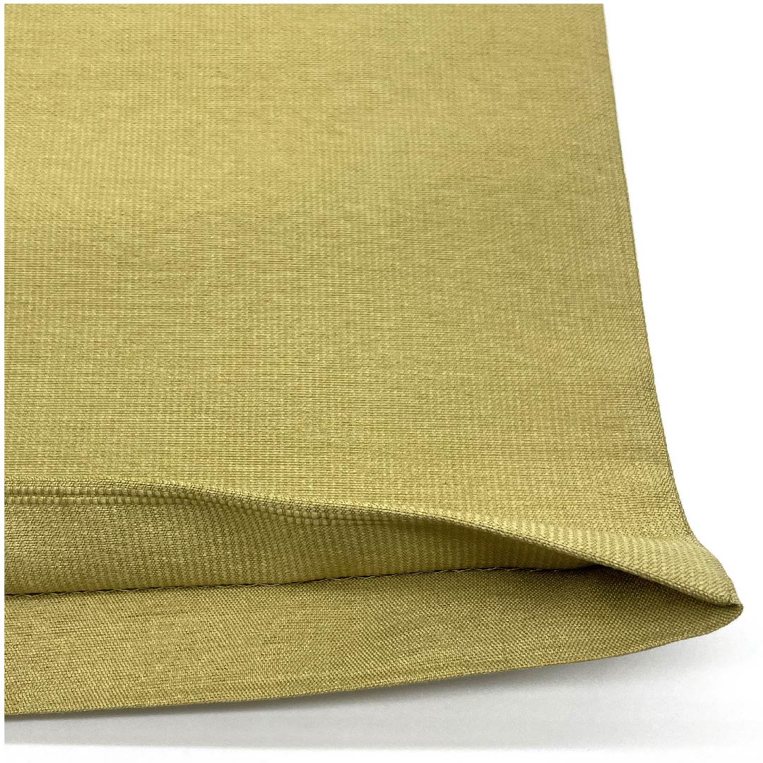 袋帯 梨子色(なしいろ) とんぼ 桔梗 染め帯 帯丈456cm 正絹 Aランク ポイント柄 カジュアル 緑系 1123008863419