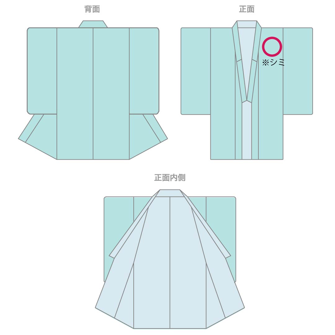 男物 正絹 Aランク 身丈136.5cm 裄丈67.5cm 塩沢紬 亀甲模様 単衣 青系 1119001933317