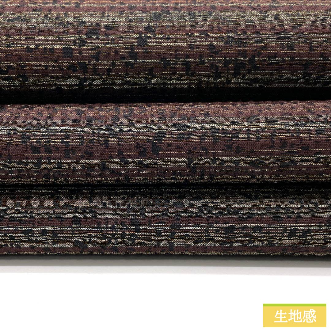 袋帯 正絹 桑の実色(くわのみいろ) 切嵌め 帯丈450cm Sランク ポイント柄 カジュアル グラデーション系 1123013122499