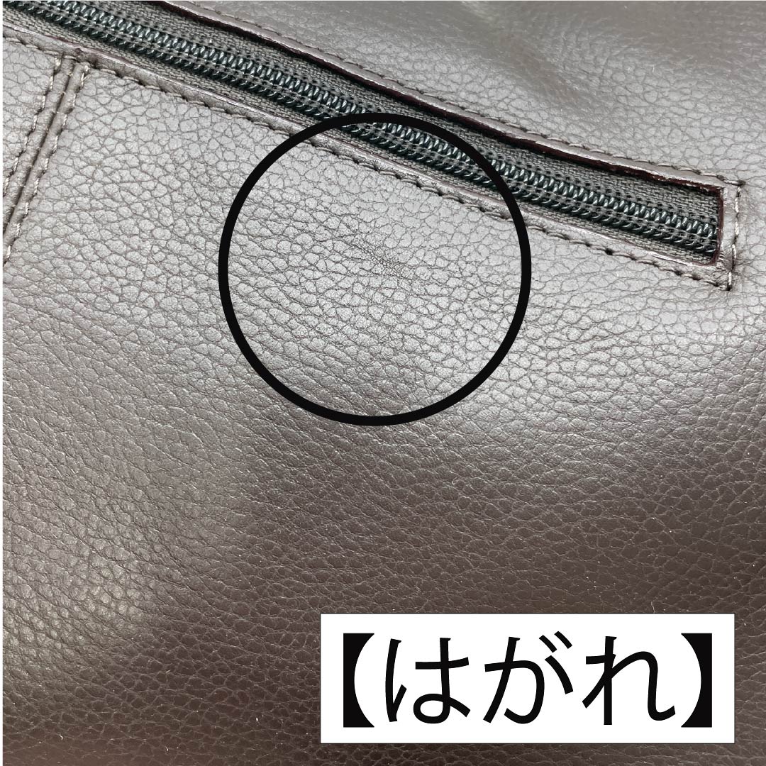 (新古品) 洋装バッグ 牛革 Aランク 新古品 牛革 ワンショルダー 茶系 119700019314