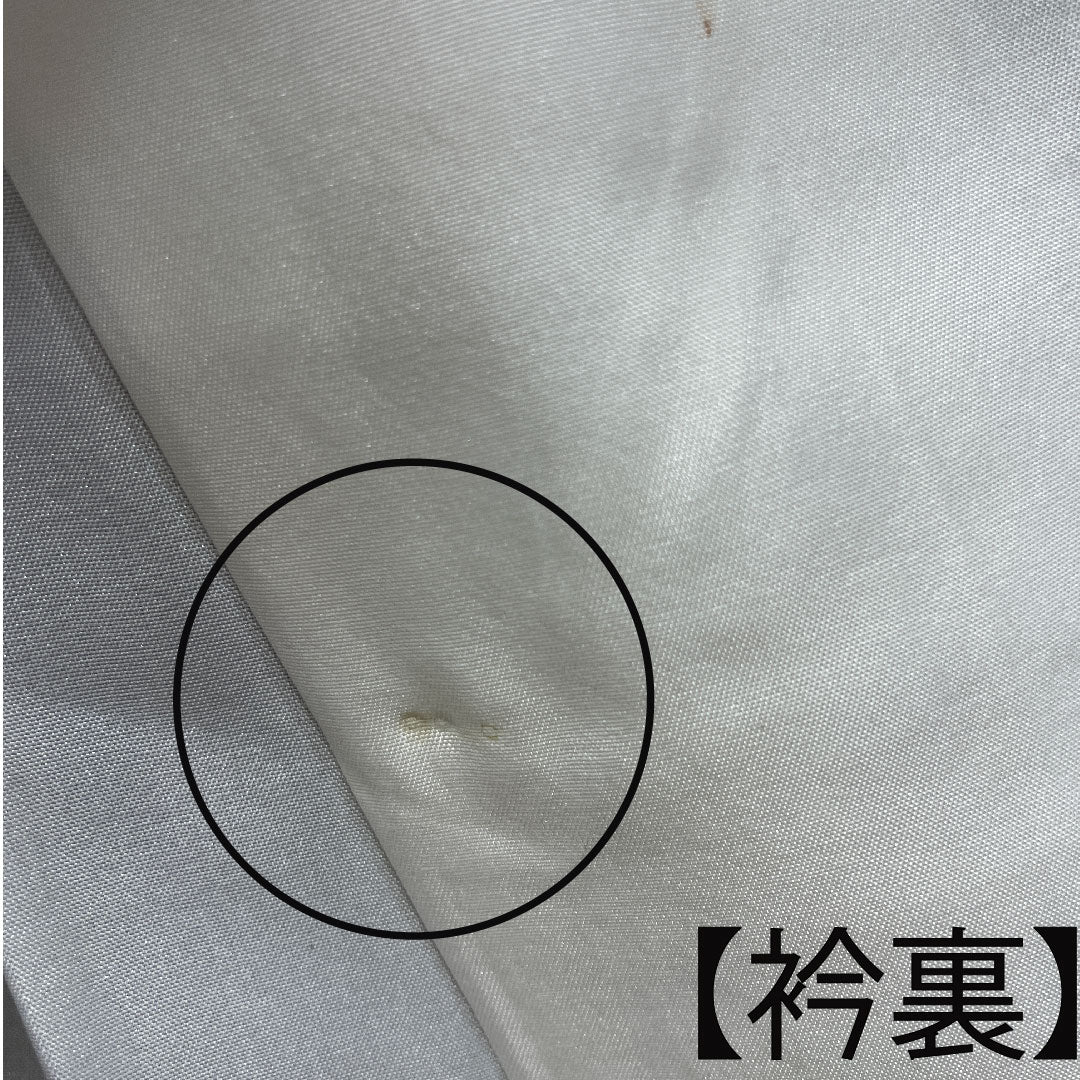 大島紬 正絹 身丈158cm 裄丈64.5cm 緯総絣 抽象模様 Sランク 袷 黒系 1116002942310