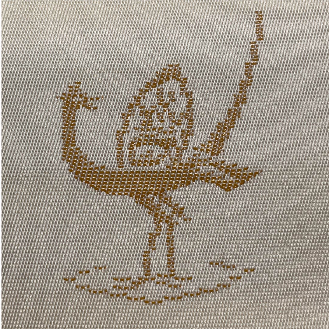 袋帯 白色 振袖用 白綾苑大庭 唐花模様 帯丈451cm 正絹 Sランク 六通 フォーマル 白系 1123009382411