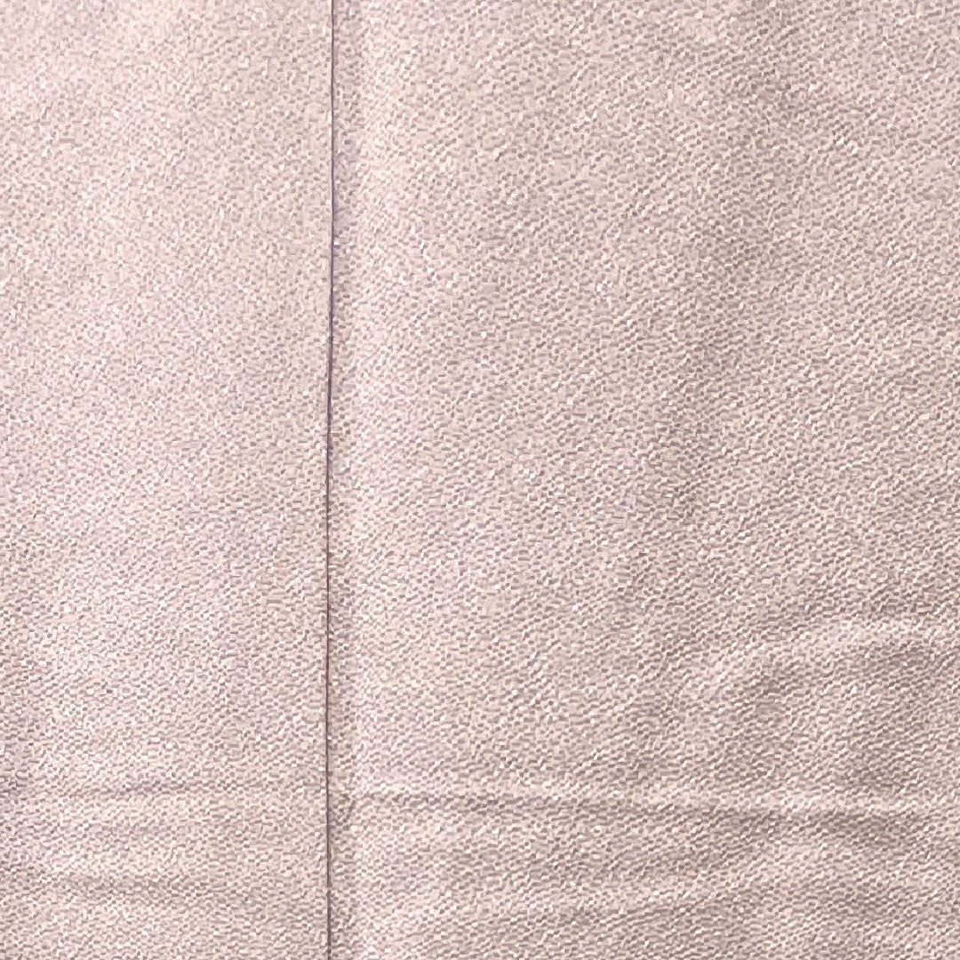 色無地 ポリエステル 鈍紫色 洗える着物 素無地 しつけ糸付き 未使用品 藤輪に木瓜 身丈170cm 裄丈66.5cm 袷 Sランク 紫系 1114000752620