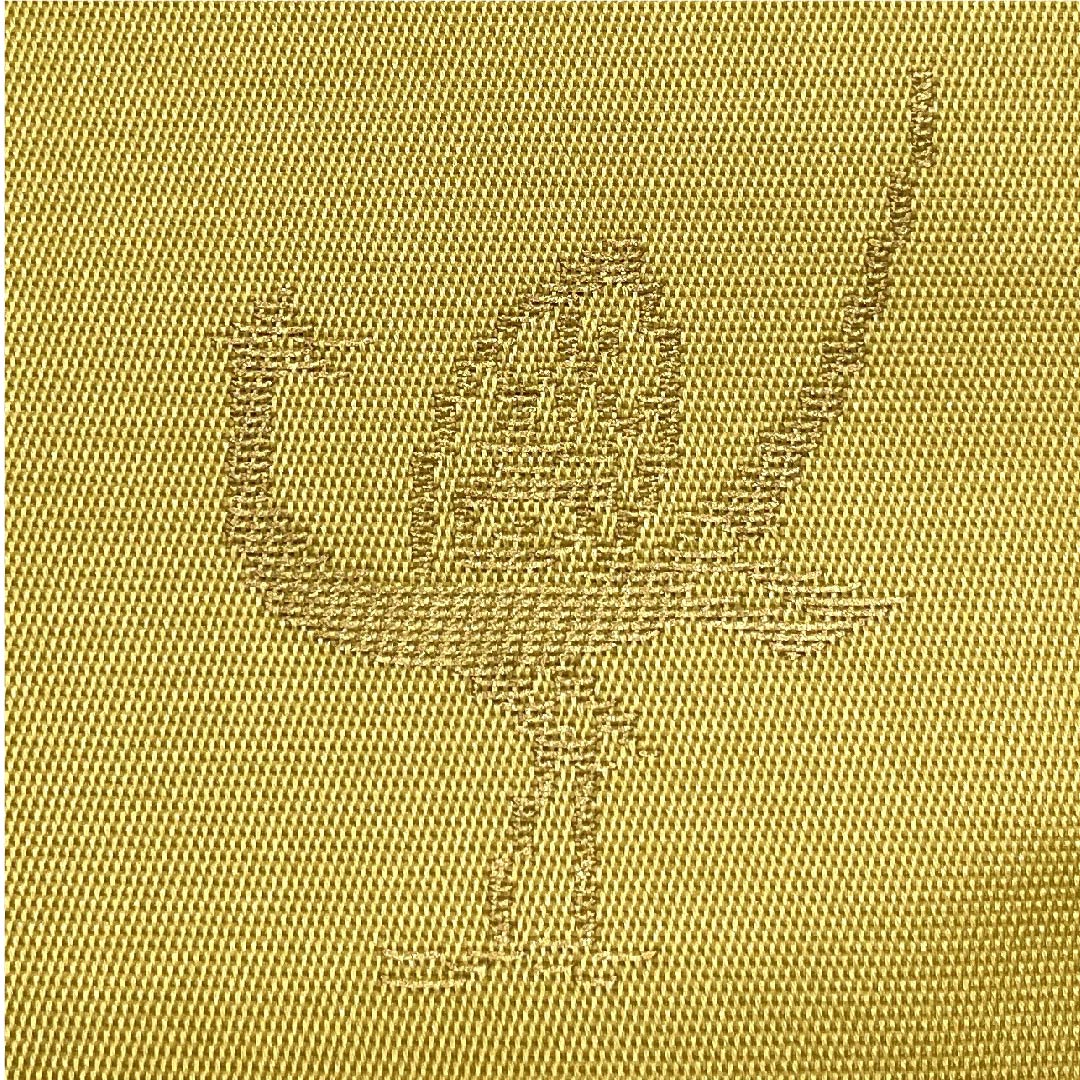 Fukuro Obi (Fukuro obi) in yellow paper color, Shiraayaen Oba, Hanagoshi, obi length 449cm, pure silk, S rank, six-pass, formal, beige, 1123009462325