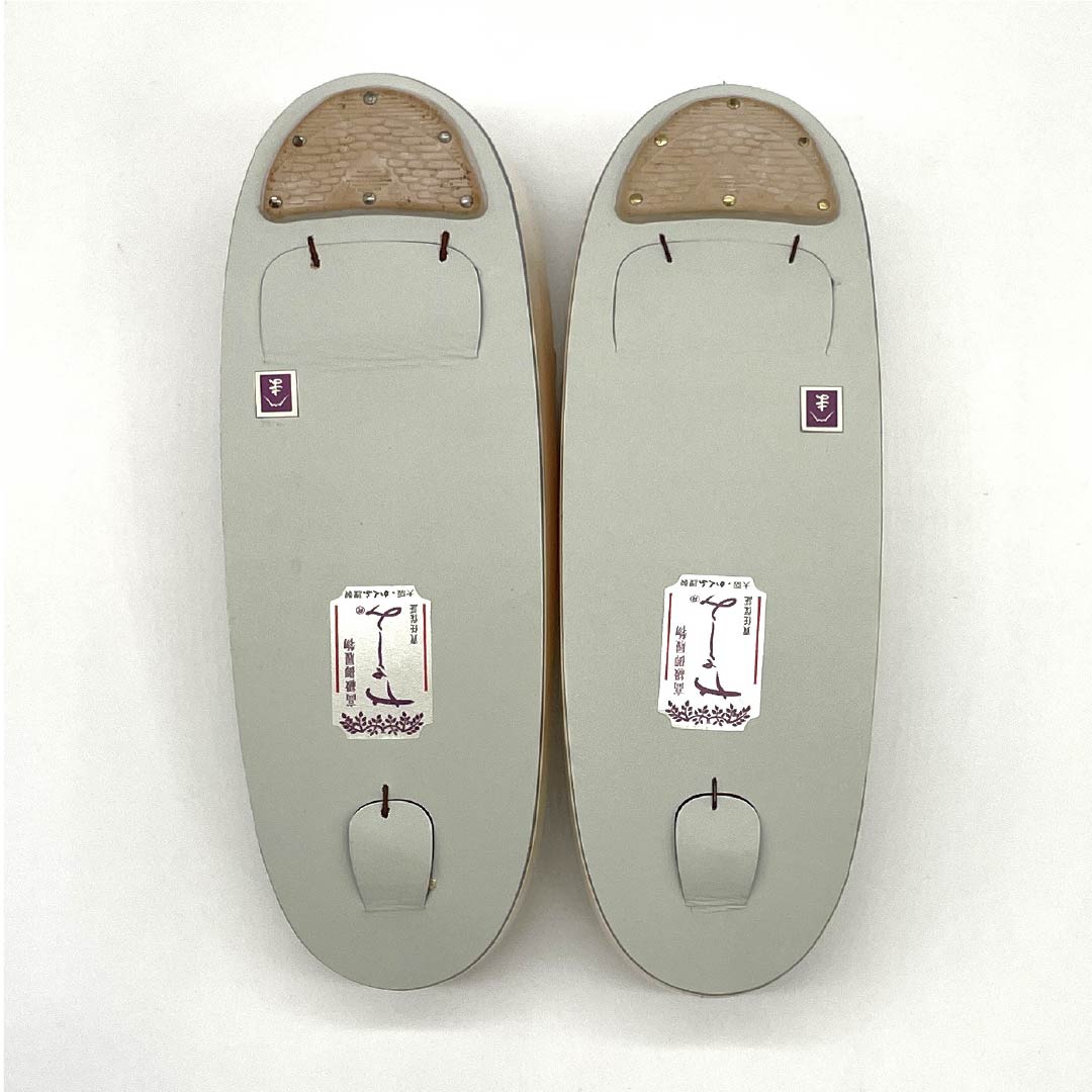 (New old stock) Formal sandal and bag set, white, unused, beads, pine, size M, white, A rank, 1133000153311