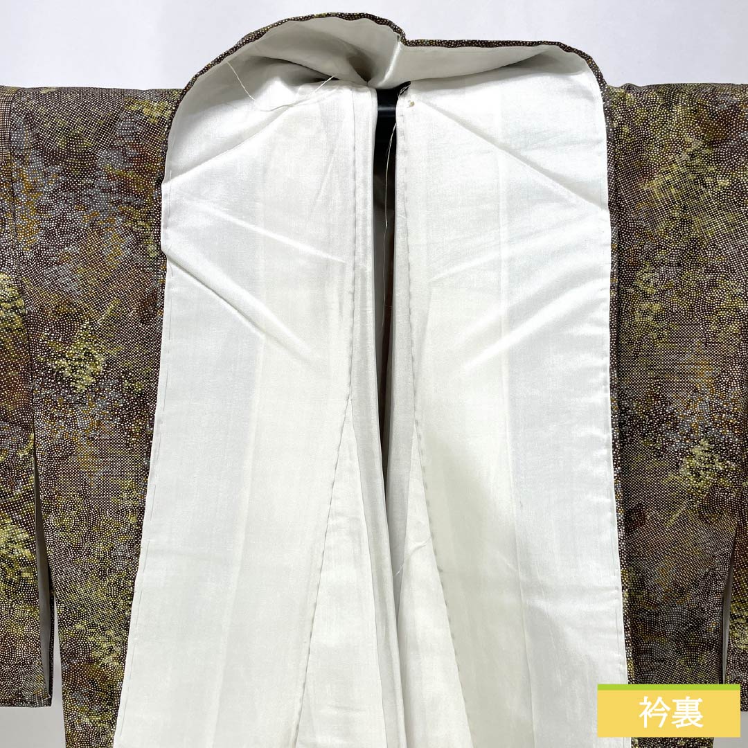 小紋 正絹 Aランク 身丈155cm 裄丈62.5cm 袷 遠山模様 グラデーション系 1115007423399