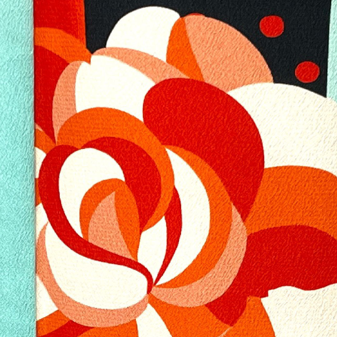 振袖 身丈172cm 裄丈63cm 袷 洗える着物 薔薇 ポリ Sランク グラデ 1113001382699