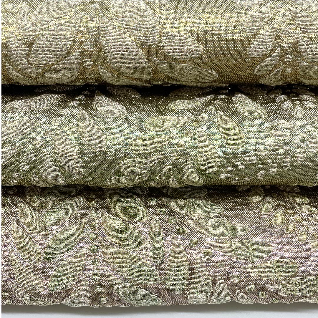 袋帯 グラデーション 藤の花 帯丈430cm 正絹 Sランク 六通 フォーマル グラデーション系 1123009092399