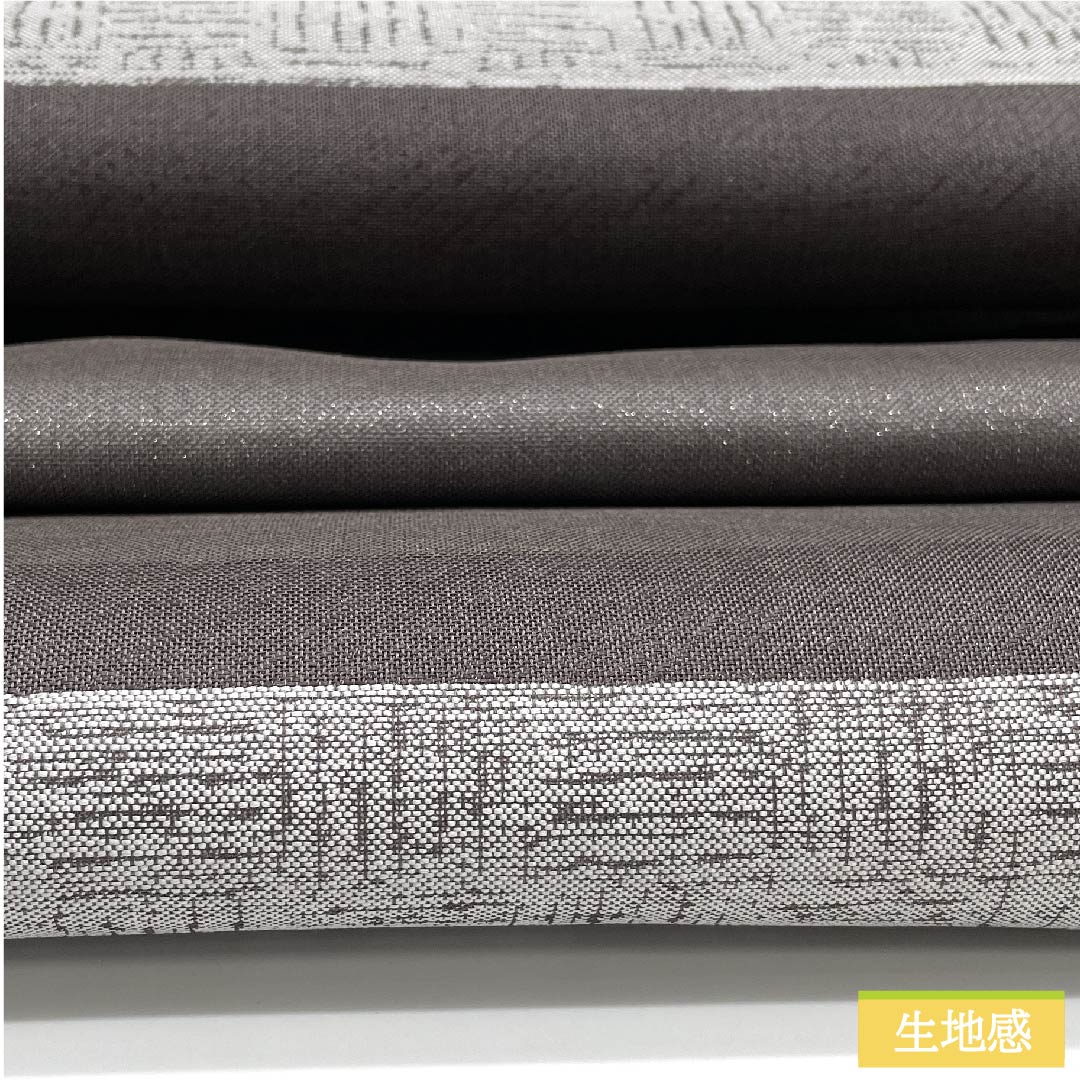 袋帯 正絹 消炭色(けしずみいろ) 加納幸 横段 ドット 丸 帯丈449cm Sランク 全通 カジュアル 茶系 1123011362314