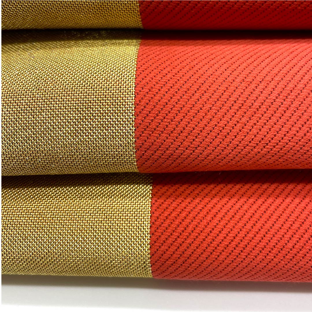 袋帯 金色 振袖用 市松 帯丈432cm 正絹 Aランク 六通 フォーマル 金系 1123006453321