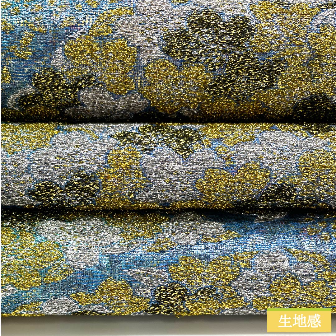 袋帯 正絹 グラデーション 桜 帯丈460cm Sランク 全通 フォーマル グラデーション系 1123011902499