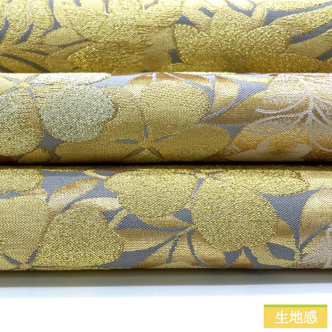 袋帯 正絹 留袖用 振袖用 扇面 楓 帯丈434cm Sランク 六通 フォーマル グラデーション系 1123013382399