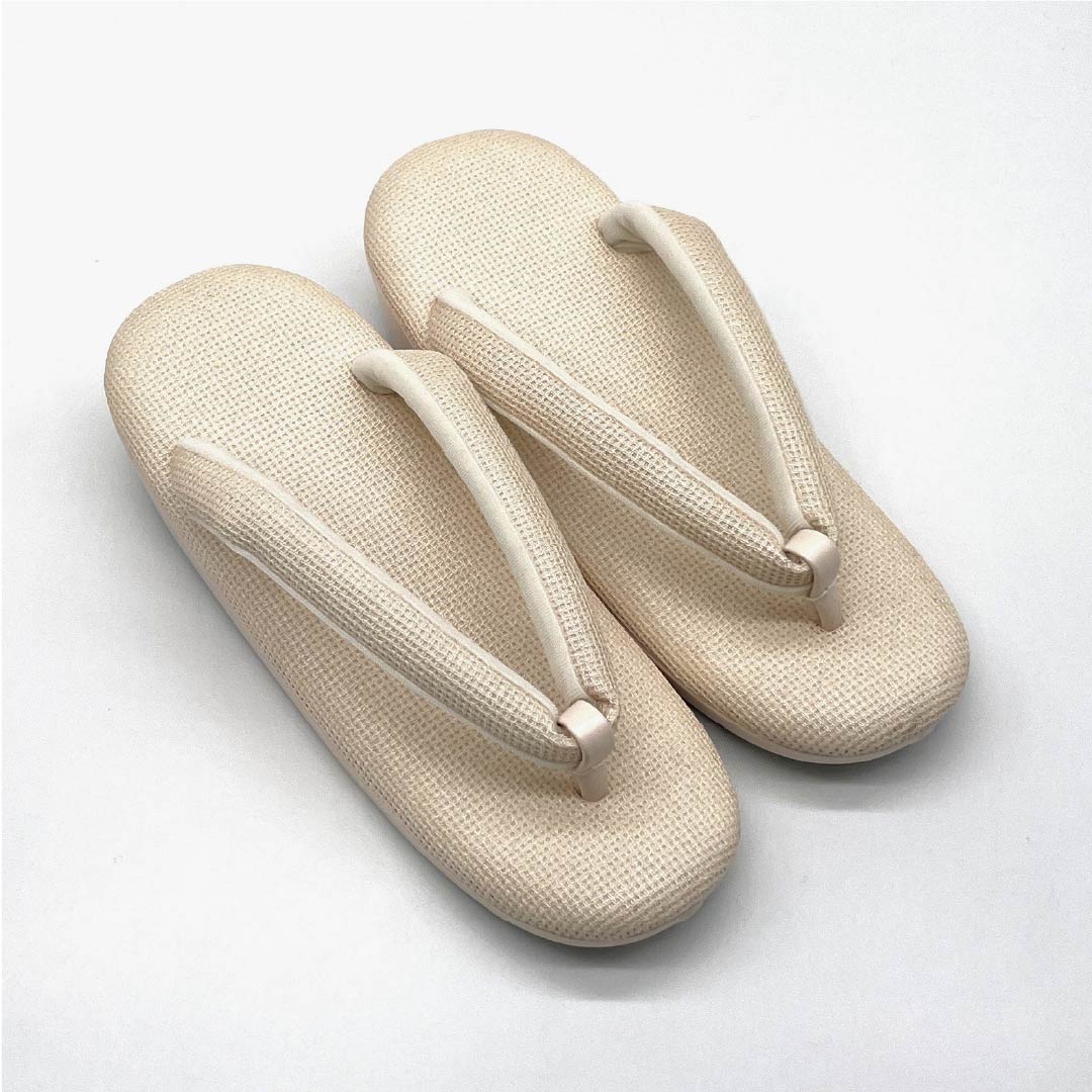 (新古品)草履バッグセット カジュアル NEWランク 単衣 夏 低反発草履 Laソール Mサイズ 水色系 1133000351324