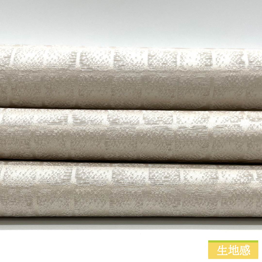 袋帯 正絹 青柳鼠色(あおやなぎねずいろ) 絞り 辻ヶ花 帯丈442cm Sランク ポイント柄 セミフォーマル 緑系 1123014842319