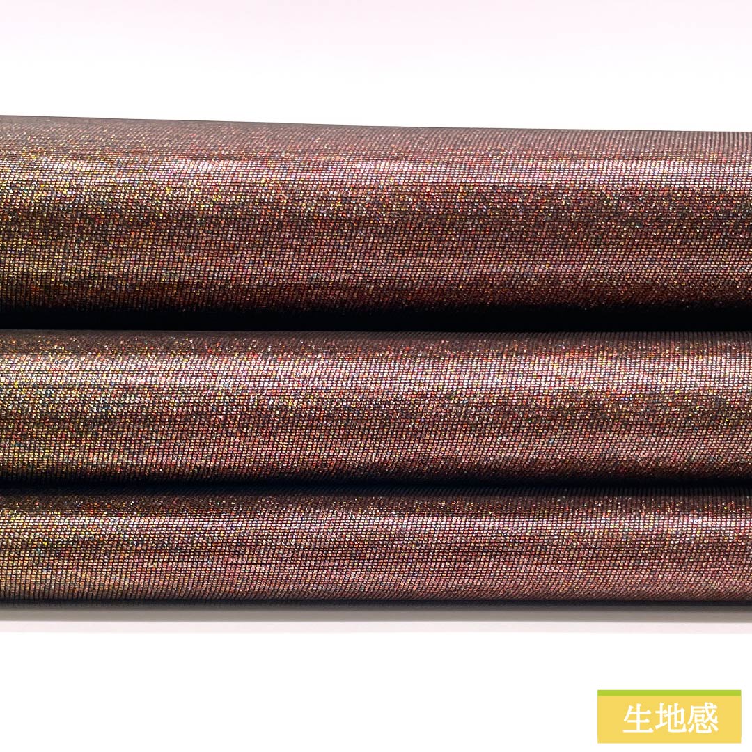 袋帯 正絹 引箔 無地 帯丈450cm Aランク 六通 セミフォーマル グラデーション系 1123014763499