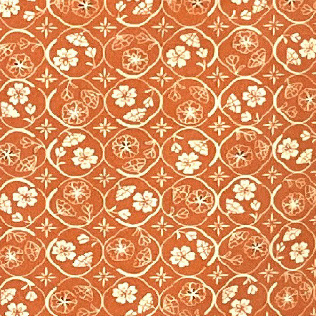 小紋 身丈155cm 裄丈63cm 袷 小花模様 洗える着物 ポリ Sランク ピンク系 1115000802313