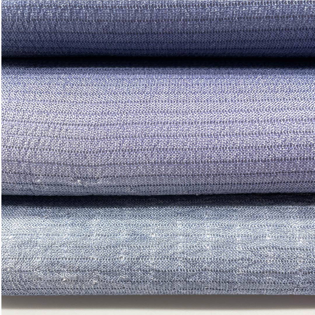 袋帯 江戸納戸色(えどなんどいろ) ぼかし 帯丈428cm 正絹 Aランク ポイント柄 カジュアル グラデーション系 1123007233399