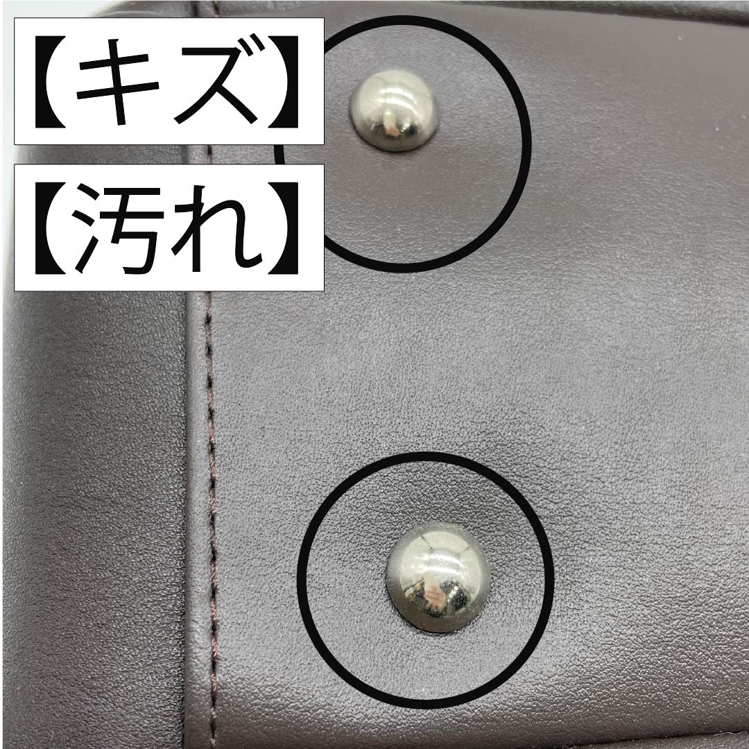 (新古品) 洋装バッグ 牛革 Aランク 新古品 牛革 2WAY 茶系 119700014314