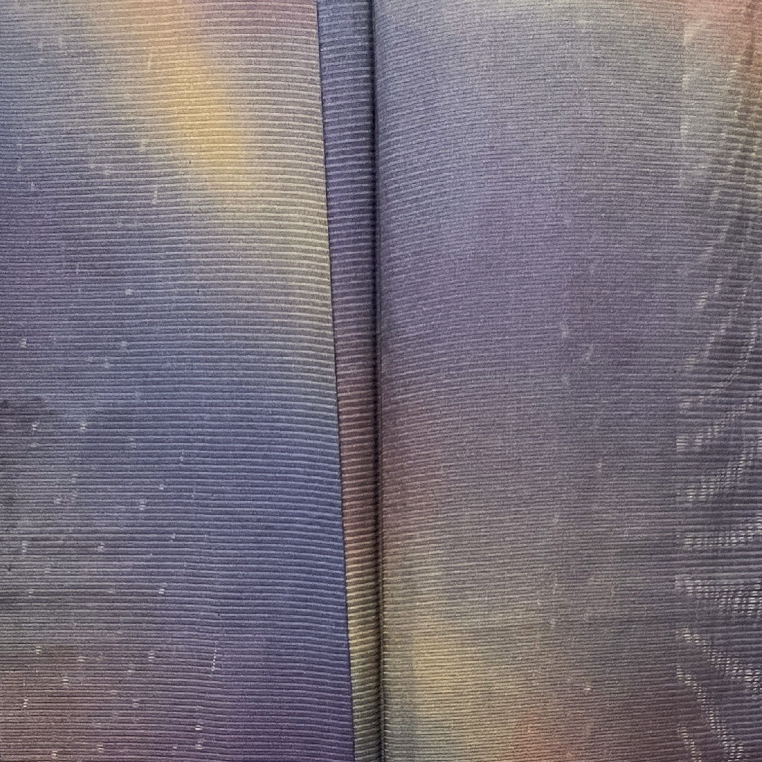 夏物 正絹 色無地 身丈158cm 裄丈64.5cm ボカシ模様 しつけ糸付き 未使用品 絽 Sランク グラデーション系 1132000632399