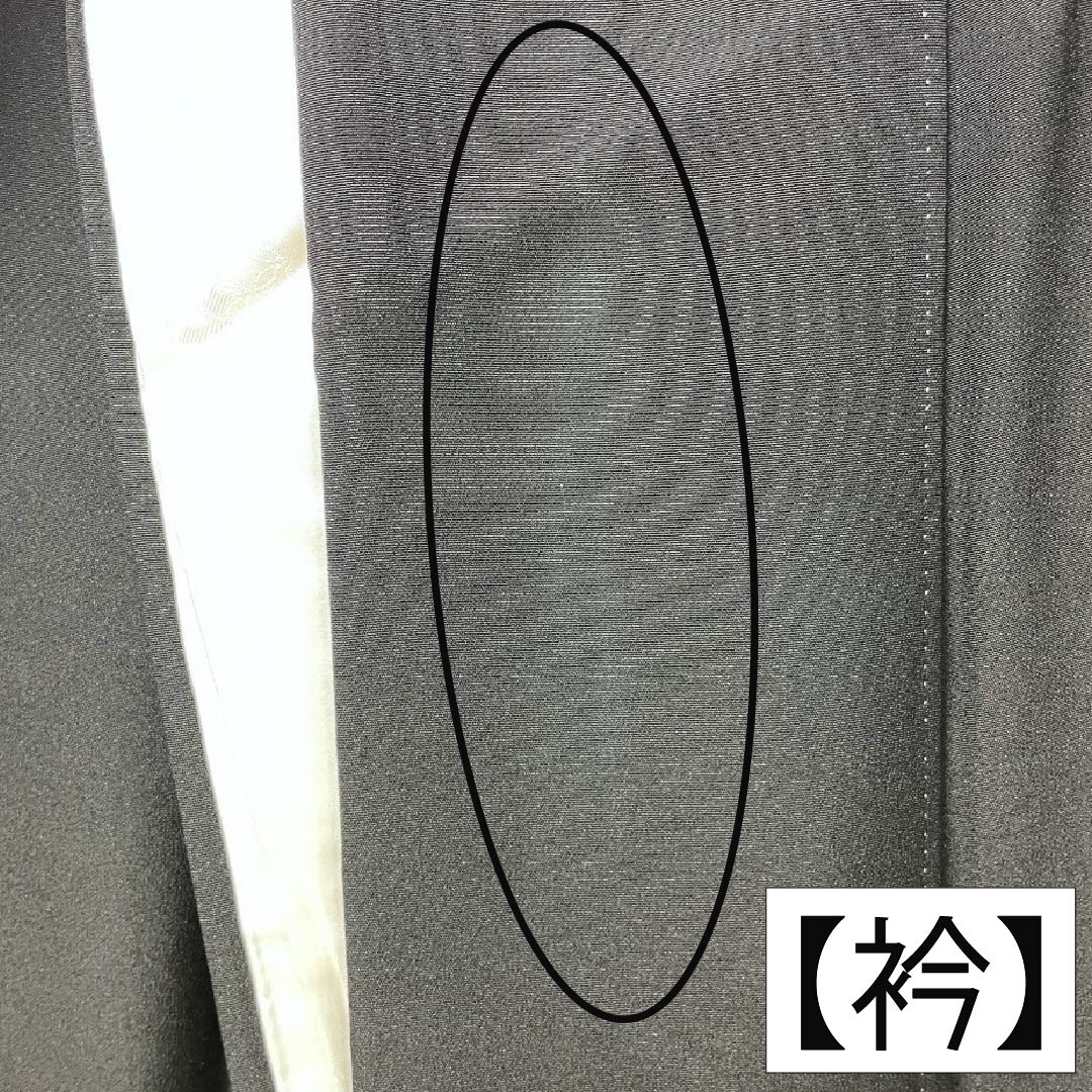 黒留袖 正絹 Aランク 身丈164.5cm 裄丈67.5cm 袷 京友禅 鶴 扇子 五つ紋 丸に剣片喰 比翼付き 五つ紋 黒系 1111002383410