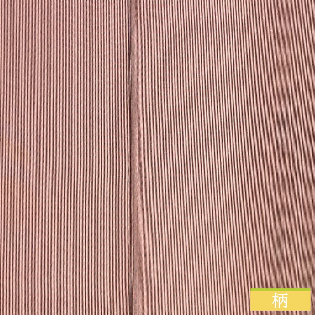 Komon, pure silk, length 158.5cm, sleeve length 63cm, lined, red, Edo komon, mansuji, S rank, purple, 1115004252320