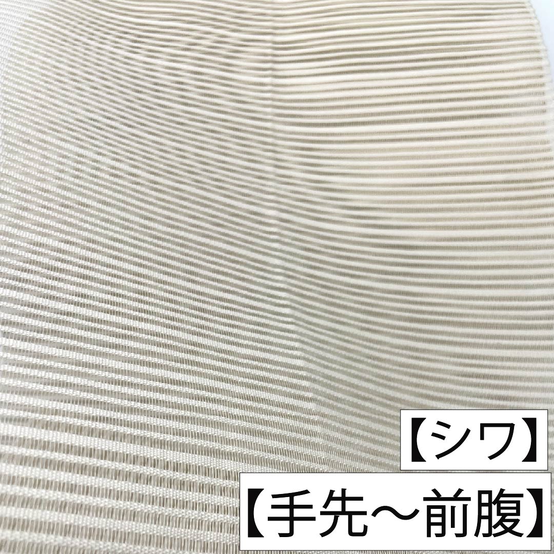 名古屋帯 正絹 Sランク 松葉仕立て 乳白色(にゅうはくしょく) 抽象柄 動物柄 ペンギン 帯丈368cm ポイント柄 カジュアル 白系 1124014422311