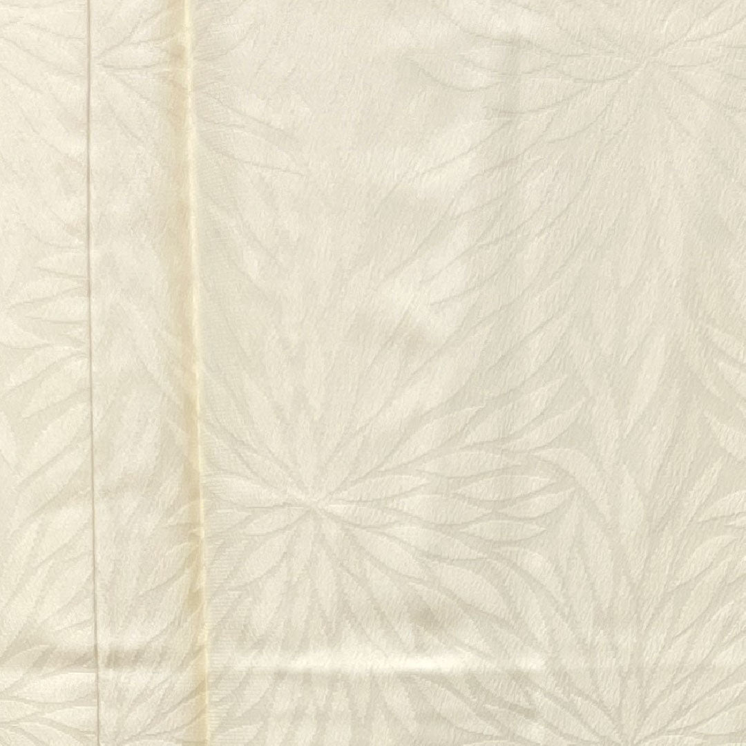 長襦袢 正絹 身丈142cm 裄丈66.5cm 袷 フォーマル 菊 Sランク クリーム系 1129000472615