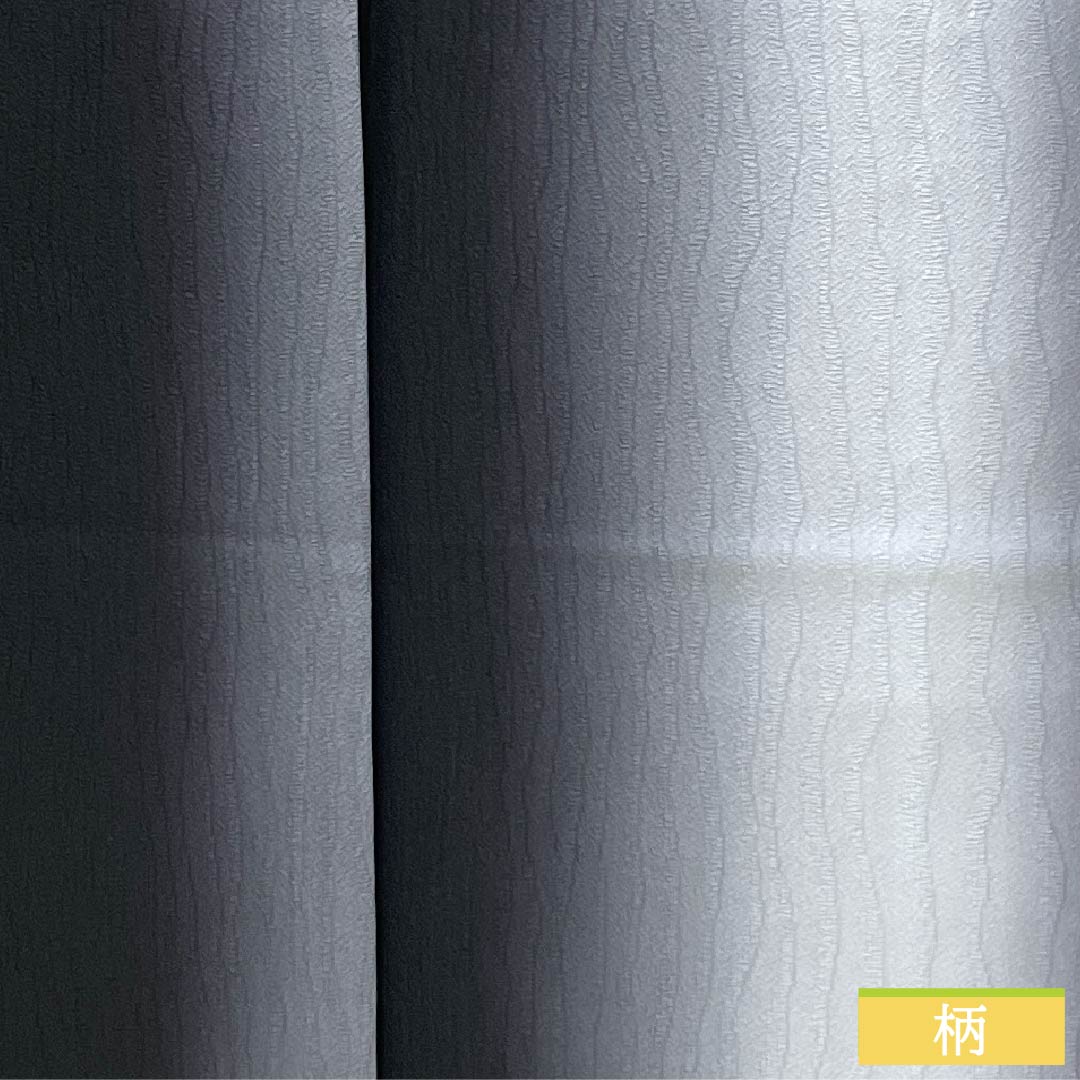 小紋 正絹 Aランク 身丈149cm 裄丈64cm 袷 縦ぼかし シルクガード モノトーン 1115007233127