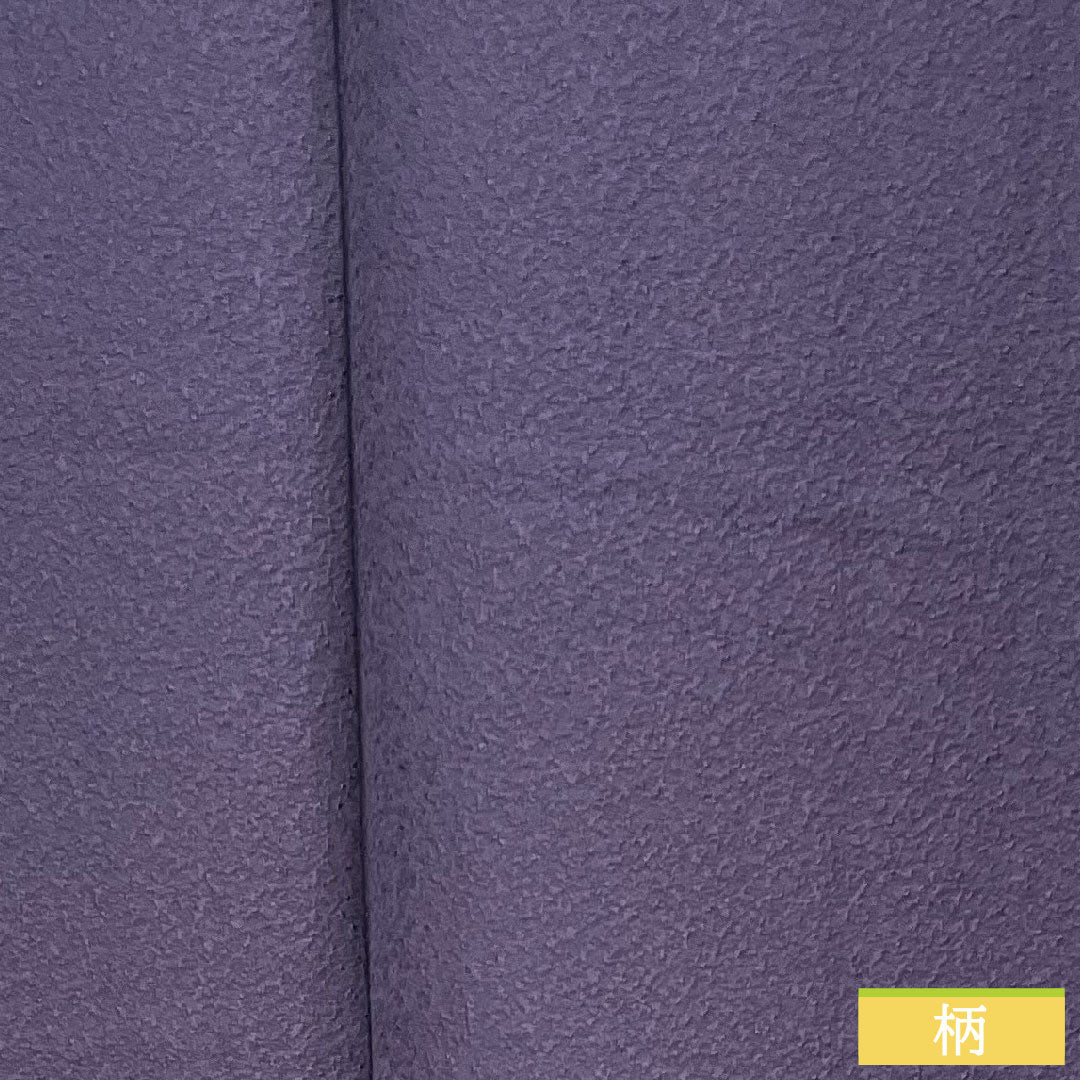 Plain color, pure silk, length 160.5cm, sleeve length 66.5cm, dark blue, one crest, plum blossom in a circle, lined, A rank, purple, 1114001293420