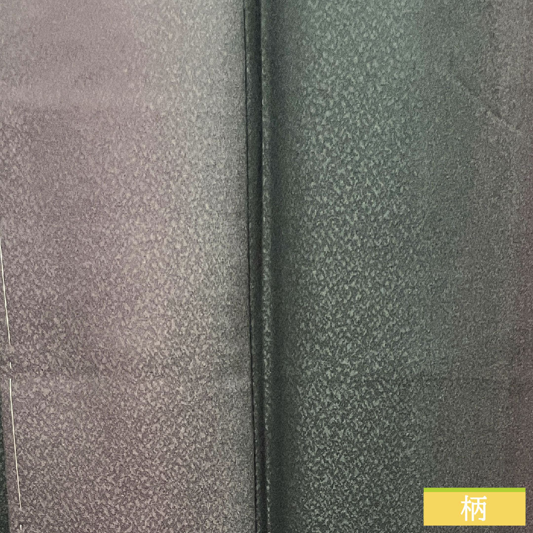 小紋 ポリエステル 身丈167.5cm 裄丈66cm 袷 HANAEMORI 洗える着物 ボカシ染 しつけ糸付き 未使用品 Sランク グラデーション系 1115003932599