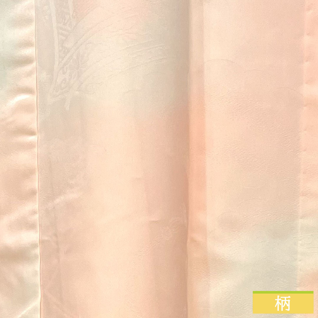 Nagajuban (long undergarment) Polyester Length 134.5cm Sleeve length 66cm Single layer For long-sleeved kimono Blurred dye B rank Pink 1129000644413