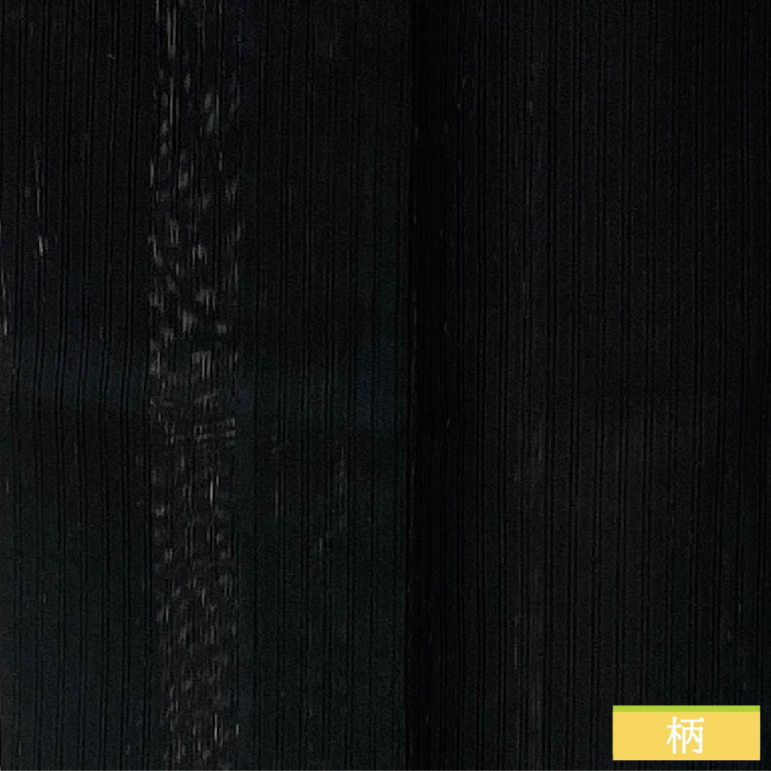 夏物 正絹 色無地 身丈157.5cm 裄丈62.5cm 竪絽 絽 Aランク 黒系 1132002703310