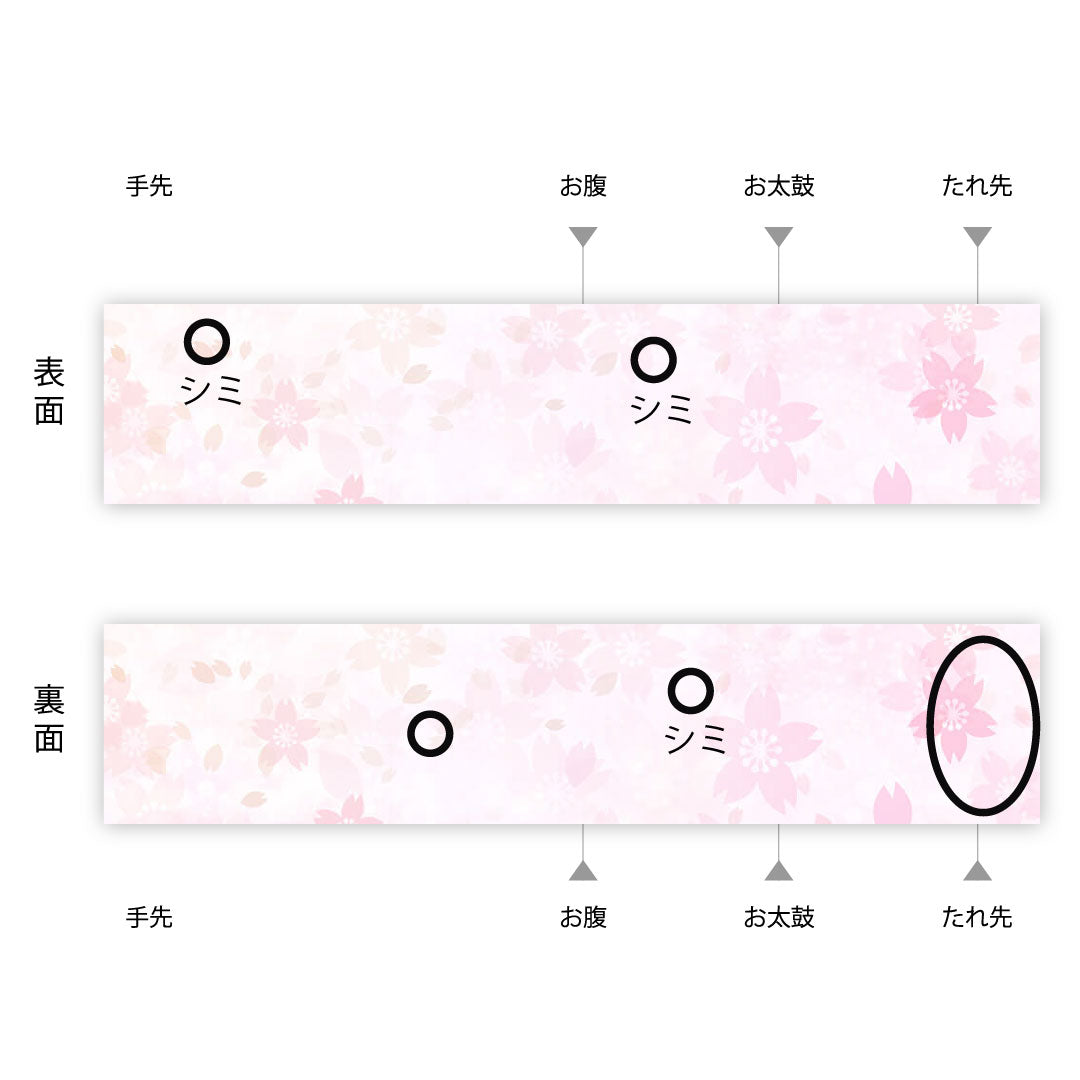名古屋帯 縮緬 桜 楓 扇 絞り帯丈374cm 正絹 Aランク 六通 カジュアル 白系 1124001663311 名古屋仕立て