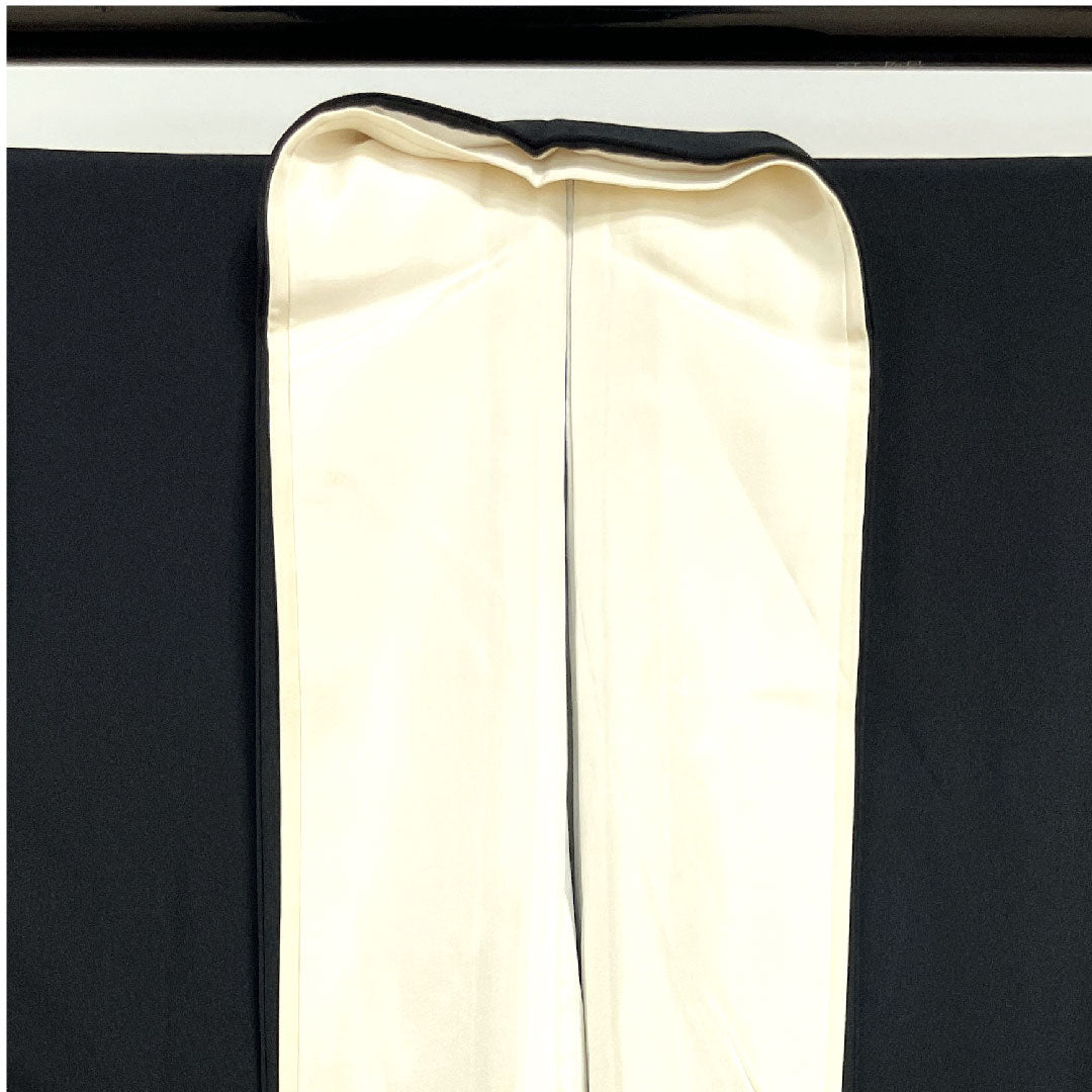 黒留袖 身丈162cm 裄丈64cm 袷 作家物 吉祥文様 木瓜 正絹 Aランク 五つ紋 黒系 1111000533410