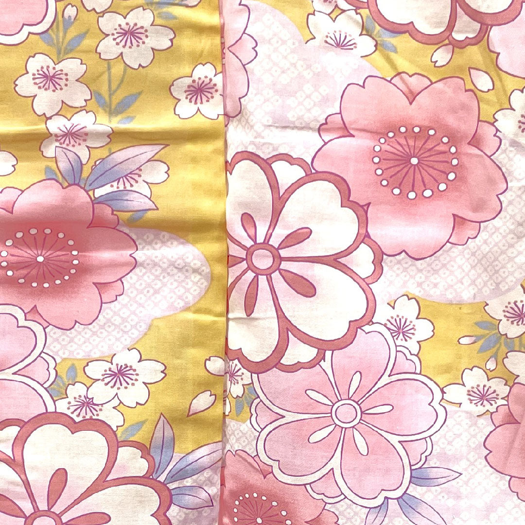 浴衣 樱花云图案 棉 S级 单层 长度 166.5cm 袖长 65cm 渐变色 1118002772599