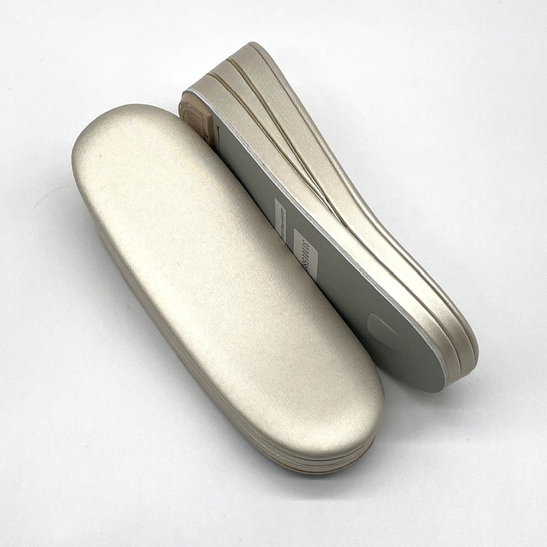 (新古品)草履バッグセット フォーマル Aランク 吉祥文様 帯地 Mサイズ 銀系 1133000453322