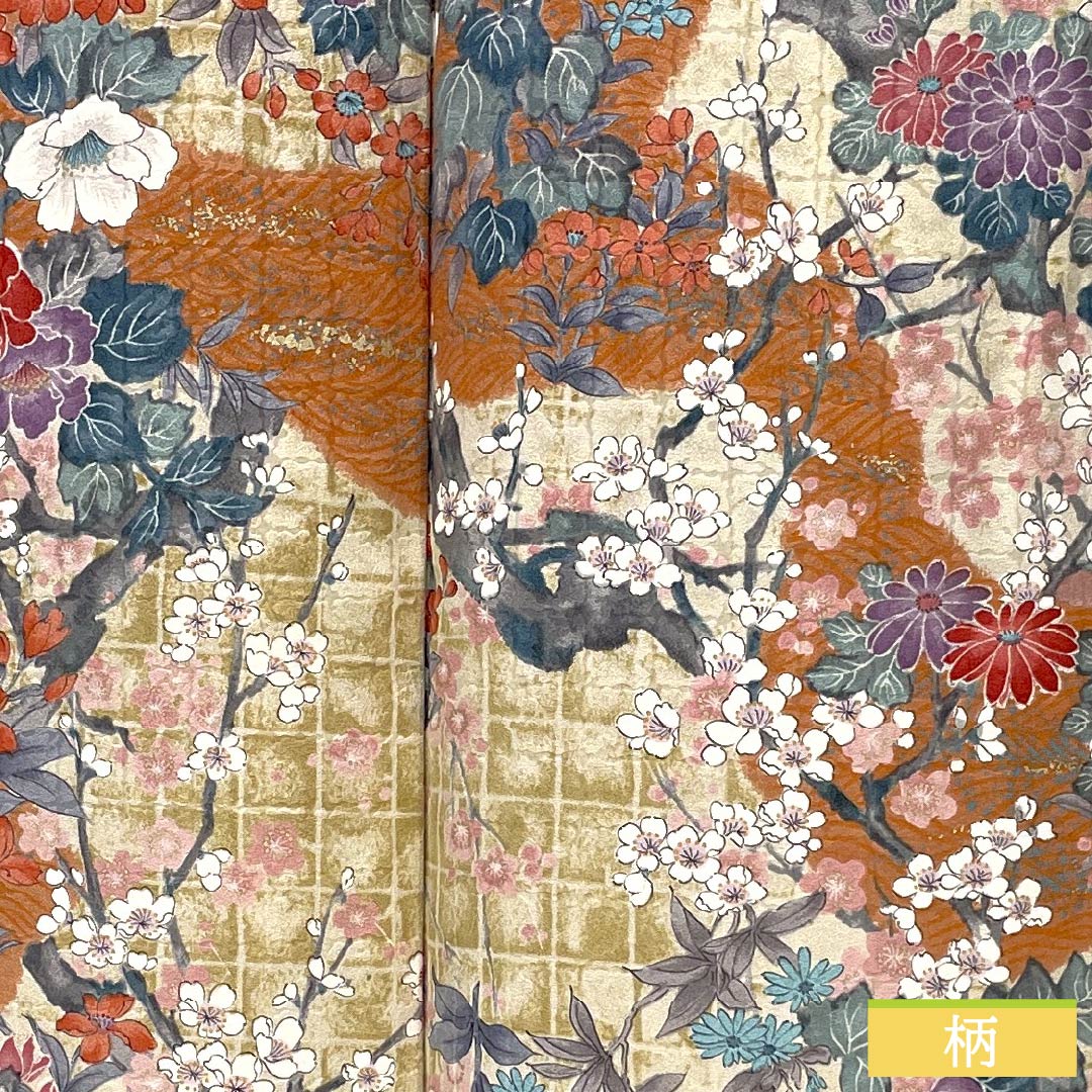 Komon, pure silk, length 159cm, sleeve length 62.5cm, lined, Kyo-Yuzen, classic pattern, S rank, gradation style, 1115005382399