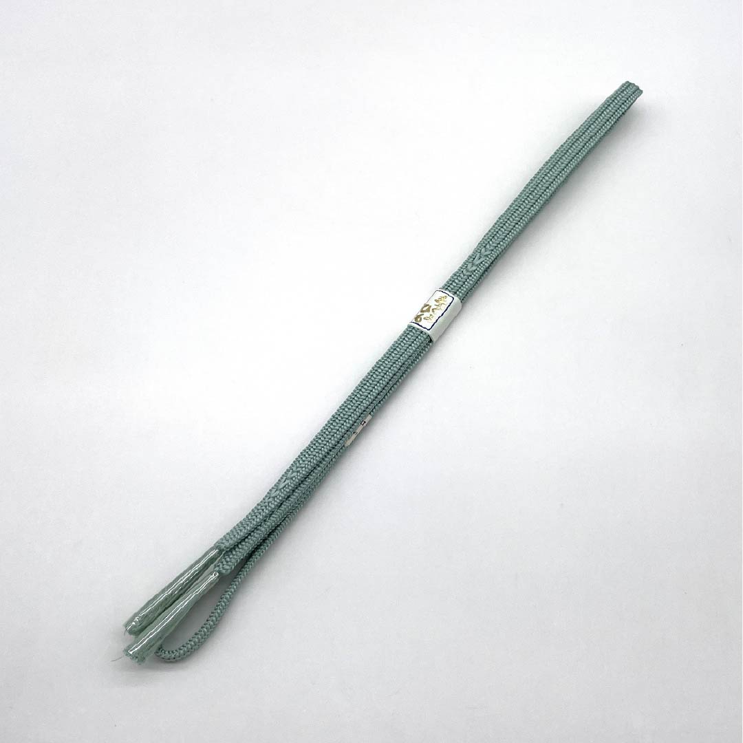 帯締め・帯揚げセット 正絹 Aランク 東雲色(しののめいろ) 薄浅葱色(うすあさぎいろ) 金彩加工 草花模様 長さ約160cm 幅約1cm フォーマル ピンク系 1141000163313
