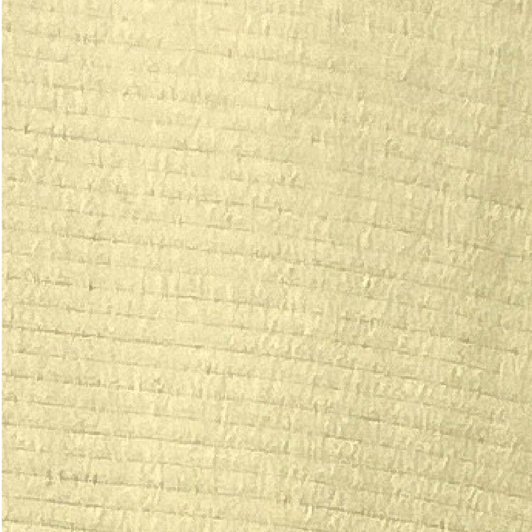 夏物 ポリエステル 色無地 身丈164.5cm 裄丈64cm 淡黄蘗色(うすきはだいろ) 無地 絽 Aランク クリーム系 1132000173415
