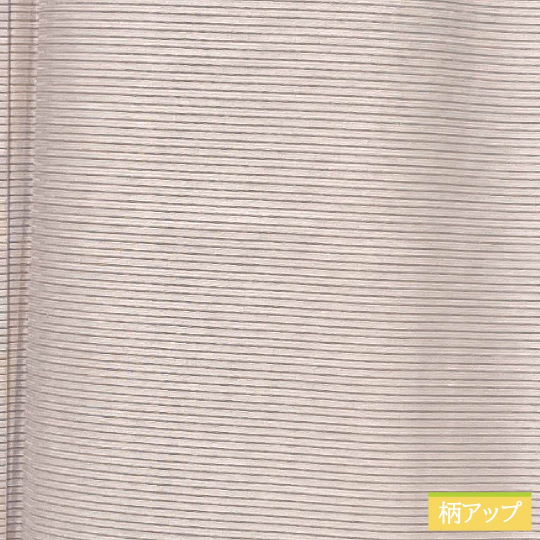 夏物 ポリエステル 色無地 Sランク 身丈159cm 裄丈63.5cm 蒼白色(そうはくしょく) 洗える着物 素無地 絽 ピンク系 1132004072313