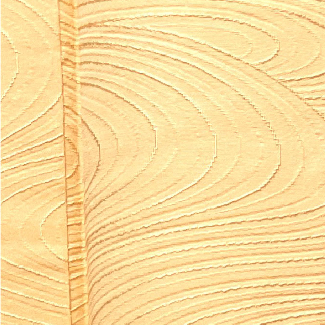 色無地 正絹 薄肌色 流水 五三桐 身丈153.5cm 裄丈64cm 袷 Aランク 橙系 1114000993226