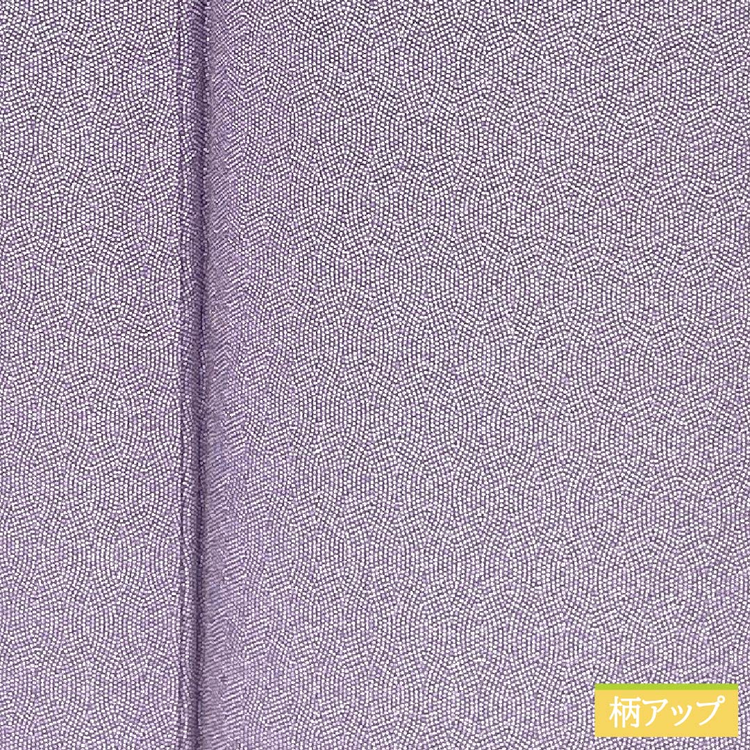 Komon, pure silk, length 168cm, sleeve length 64.5cm, lined, aoi-iro (blue color), stencil dyeing, Edo komon, shark komon, yoroke, S rank, purple, 1115005572520