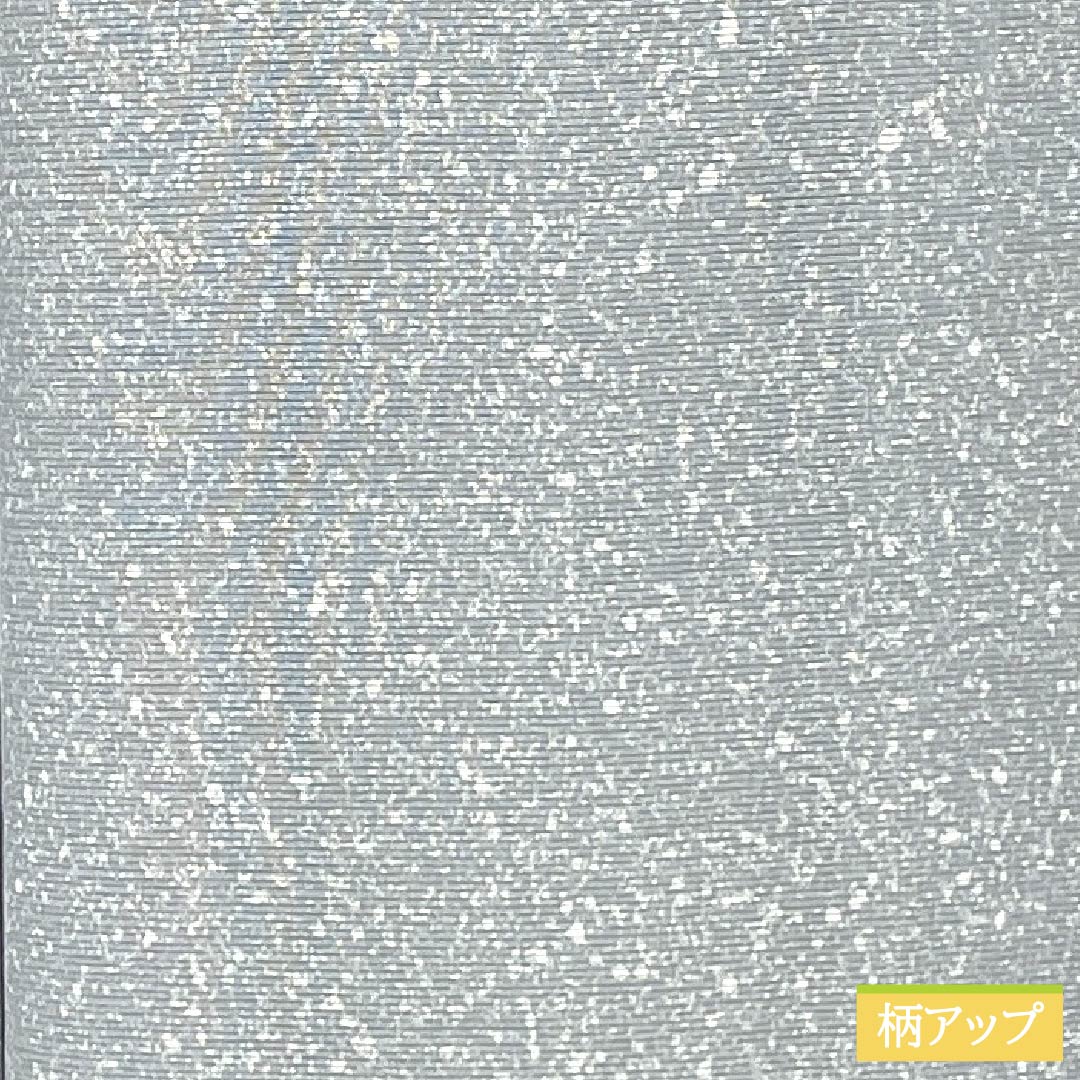 夏物 正絹 小紋 Aランク 身丈156cm 裄丈65.5cm 銀灰色(ぎんかいしょく) タタキ染 一つ紋 丸に上り藤 絽 グレー系 1132006423322