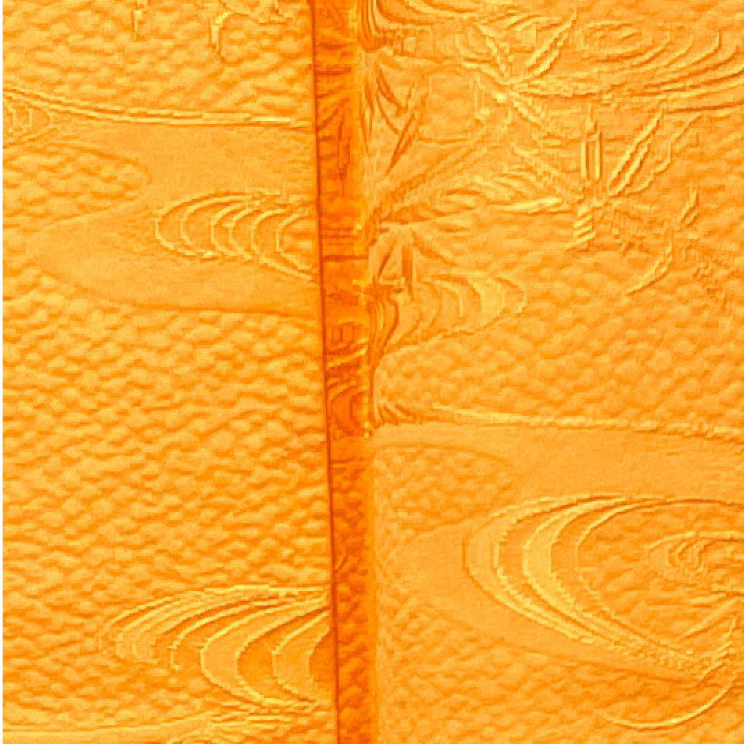 Plain color, pure silk, red shishi color, flowing water, different hawk feathers, length 161.5cm, sleeve length 64.5cm, lined, A rank, vermilion, 1114000823416