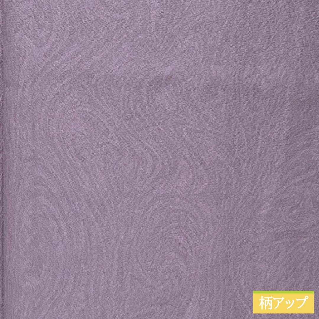 小紋 正絹 身丈160.5cm 裄丈64cm 袷 薄紫色(うすむらさきいろ) 墨流し染 Aランク 紫系 1115005523420