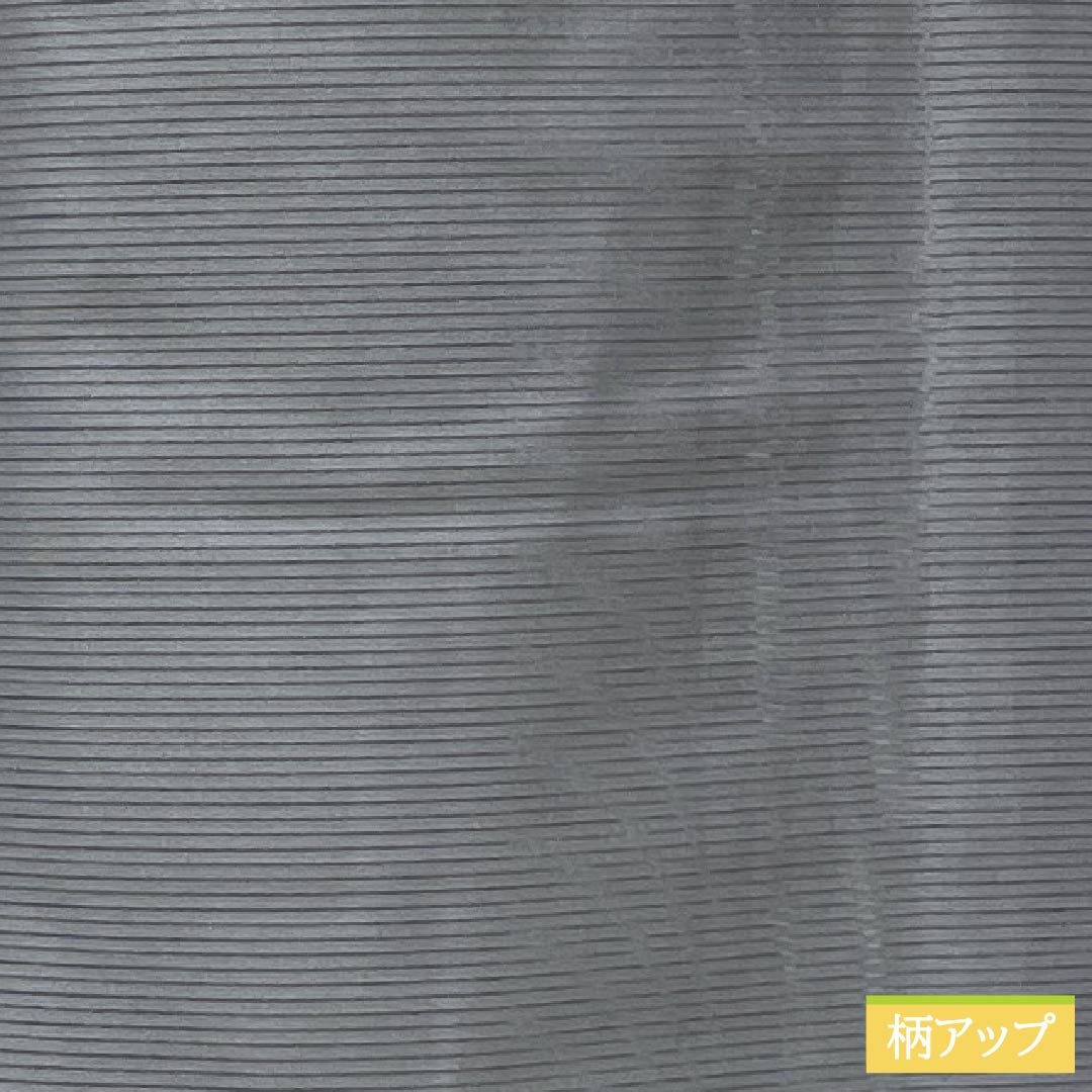 夏物 ポリエステル 色無地 Sランク 身丈157cm 裄丈62cm 燻銀色(いぶしぎんいろ) 洗える着物 絽 グレー系 1132003122322